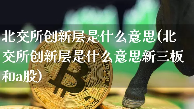 北交所创新层是什么意思(北交所创新层是什么意思新三板和a股)_https://www.cangshenghg.com_创业板_第1张
