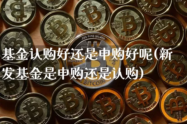 基金认购好还是申购好呢(新发基金是申购还是认购)_https://www.cangshenghg.com_北交所_第1张