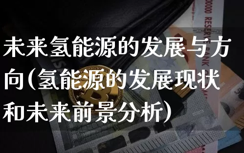 未来氢能源的发展与方向(氢能源的发展现状和未来前景分析)_https://www.cangshenghg.com_北交所_第1张