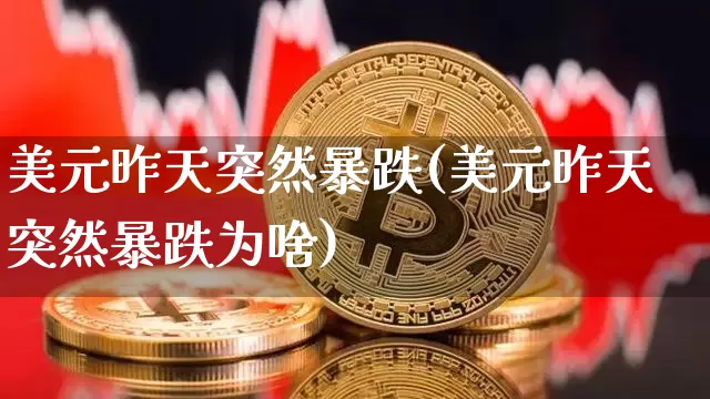 美元昨天突然暴跌(美元昨天突然暴跌为啥)_https://www.cangshenghg.com_A股_第1张