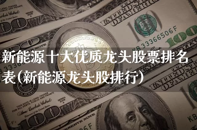 新能源十大优质龙头股票排名表(新能源龙头股排行)_https://www.cangshenghg.com_创业板_第1张