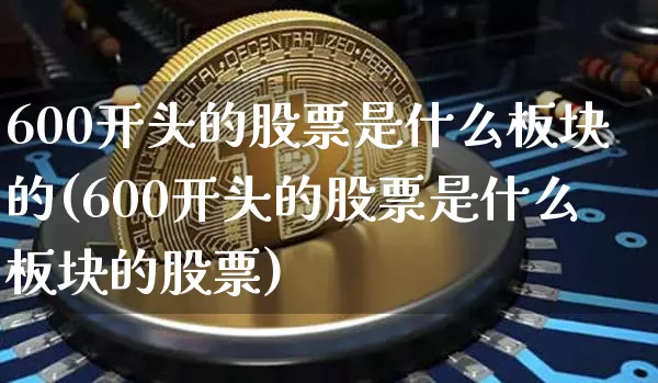 600开头的股票是什么板块的(600开头的股票是什么板块的股票)_https://www.cangshenghg.com_北交所_第1张