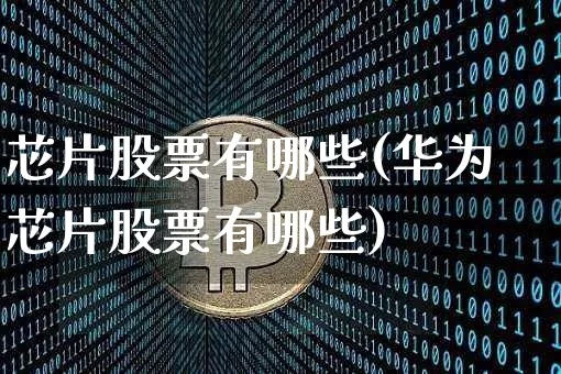 芯片股票有哪些(华为芯片股票有哪些)_https://www.cangshenghg.com_北交所_第1张