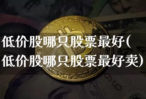 低价股哪只股票最好(低价股哪只股票最好卖)_https://www.cangshenghg.com_创业板_第1张