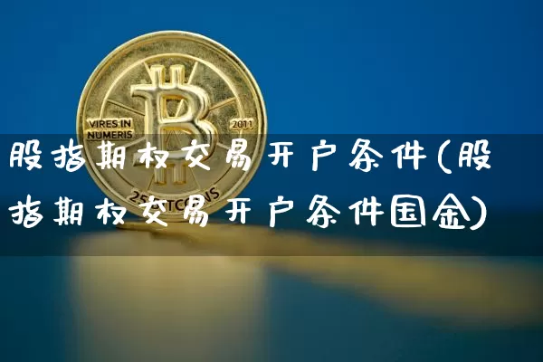 股指期权交易开户条件(股指期权交易开户条件国金)_https://www.cangshenghg.com_A股_第1张