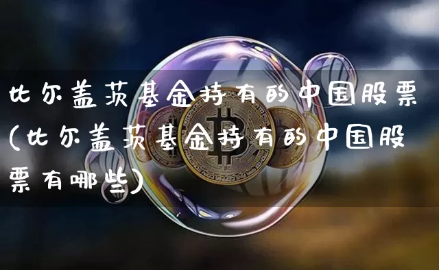 比尔盖茨基金持有的中国股票(比尔盖茨基金持有的中国股票有哪些)_https://www.cangshenghg.com_创业板_第1张