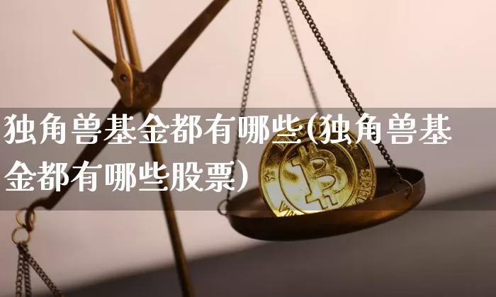独角兽基金都有哪些(独角兽基金都有哪些股票)_https://www.cangshenghg.com_A股_第1张
