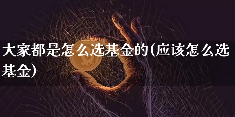 大家都是怎么选基金的(应该怎么选基金)_https://www.cangshenghg.com_A股_第1张