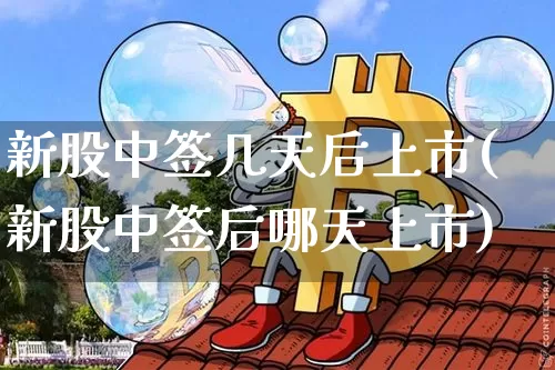 新股中签几天后上市(新股中签后哪天上市)_https://www.cangshenghg.com_财经新闻_第1张