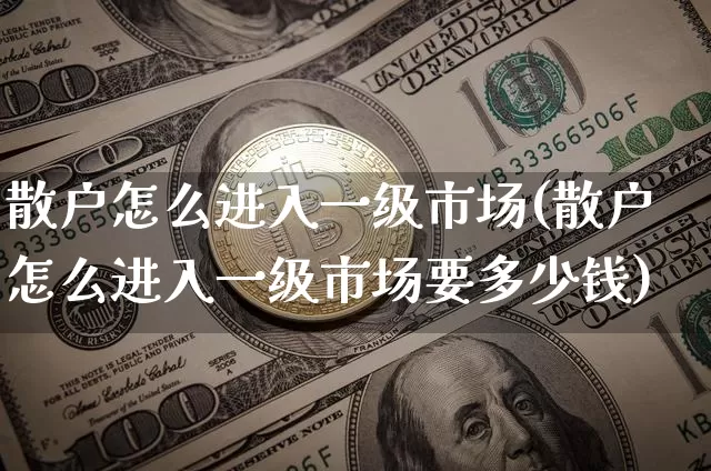 散户怎么进入一级市场(散户怎么进入一级市场要多少钱)_https://www.cangshenghg.com_北交所_第1张