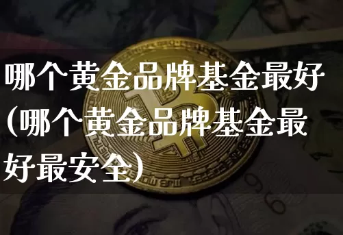 哪个黄金品牌基金最好(哪个黄金品牌基金最好最安全)_https://www.cangshenghg.com_科创板_第1张