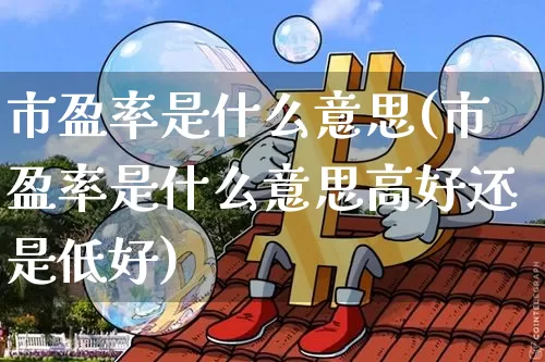 市盈率是什么意思(市盈率是什么意思高好还是低好)_https://www.cangshenghg.com_财经新闻_第1张