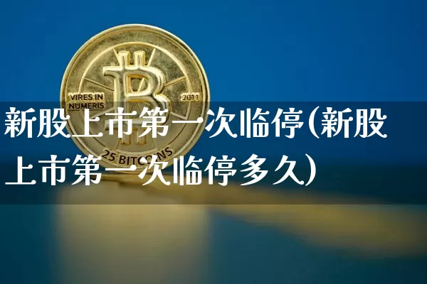 新股上市第一次临停(新股上市第一次临停多久)_https://www.cangshenghg.com_A股_第1张