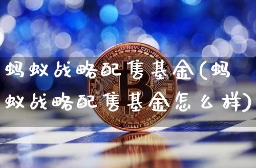 蚂蚁战略配售基金(蚂蚁战略配售基金怎么样)_https://www.cangshenghg.com_A股_第1张