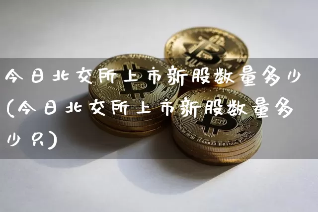 今日北交所上市新股数量多少(今日北交所上市新股数量多少只)_https://www.cangshenghg.com_财经新闻_第1张
