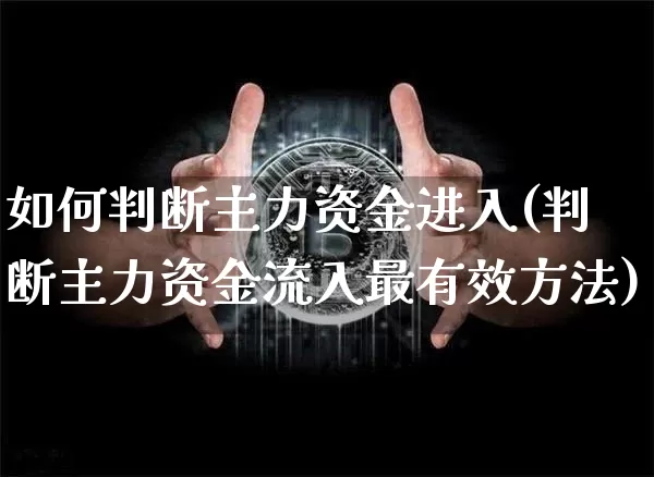如何判断主力资金进入(判断主力资金流入最有效方法)_https://www.cangshenghg.com_北交所_第1张