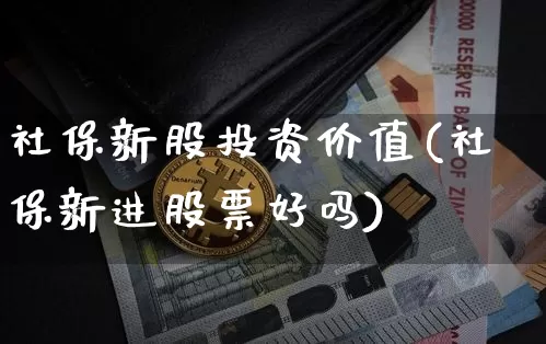 社保新股投资价值(社保新进股票好吗)_https://www.cangshenghg.com_创业板_第1张