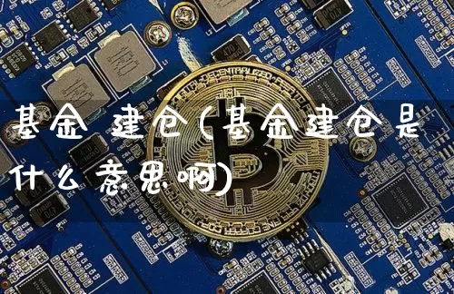 基金 建仓(基金建仓是什么意思啊)_https://www.cangshenghg.com_科创板_第1张