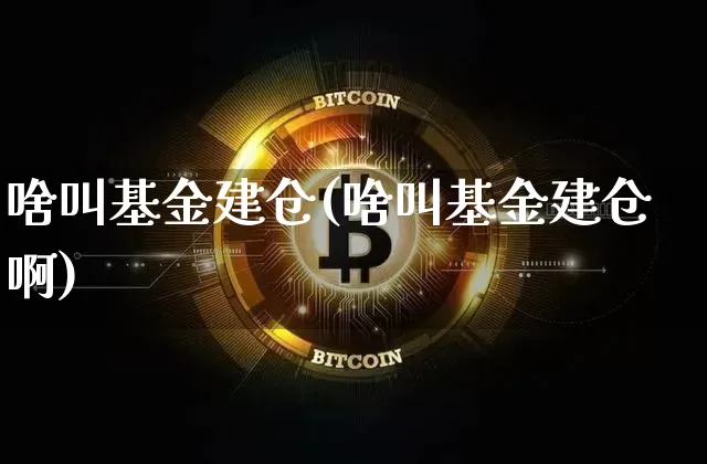 啥叫基金建仓(啥叫基金建仓啊)_https://www.cangshenghg.com_科创板_第1张
