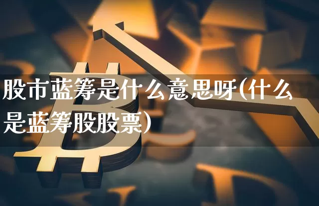 股市蓝筹是什么意思呀(什么是蓝筹股股票)_https://www.cangshenghg.com_创业板_第1张