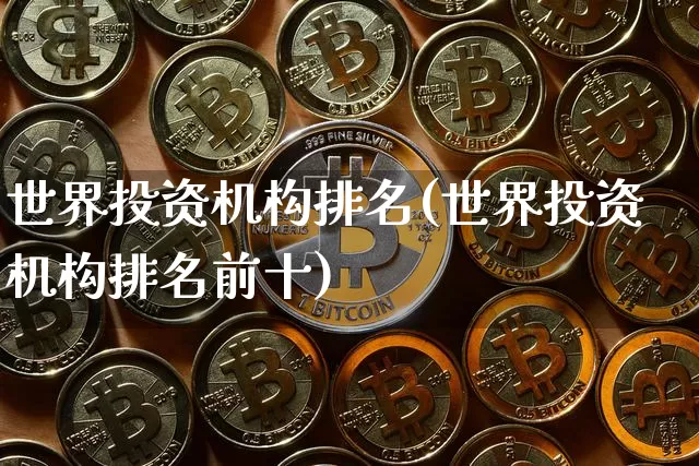世界投资机构排名(世界投资机构排名前十)_https://www.cangshenghg.com_财经新闻_第1张
