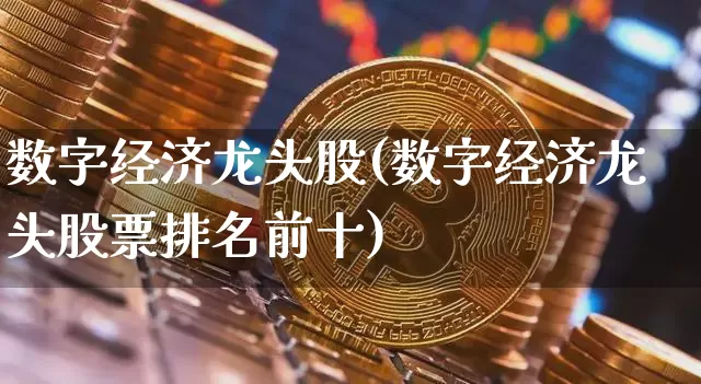 数字经济龙头股(数字经济龙头股票排名前十)_https://www.cangshenghg.com_科创板_第1张