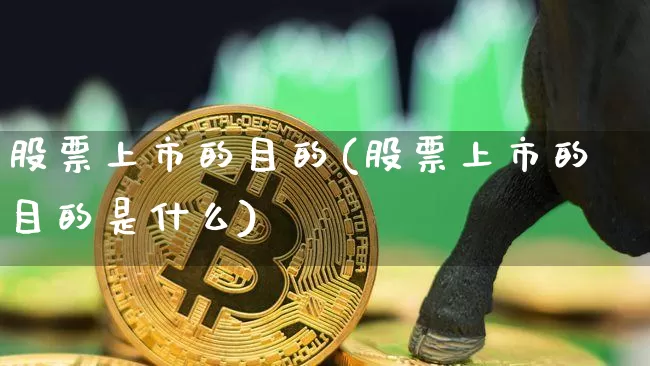 股票上市的目的(股票上市的目的是什么)_https://www.cangshenghg.com_科创板_第1张