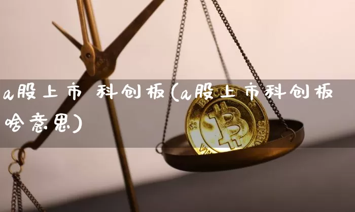a股上市 科创板(a股上市科创板啥意思)_https://www.cangshenghg.com_创业板_第1张