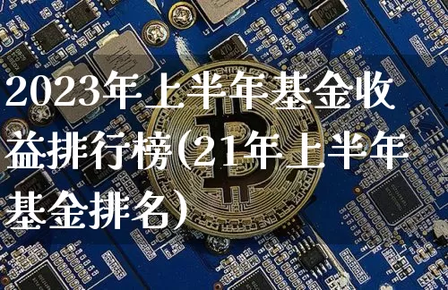 2023年上半年基金收益排行榜(21年上半年基金排名)_https://www.cangshenghg.com_北交所_第1张