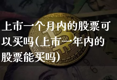 上市一个月内的股票可以买吗(上市一年内的股票能买吗)_https://www.cangshenghg.com_财经新闻_第1张