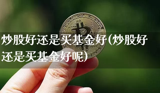 炒股好还是买基金好(炒股好还是买基金好呢)_https://www.cangshenghg.com_科创板_第1张