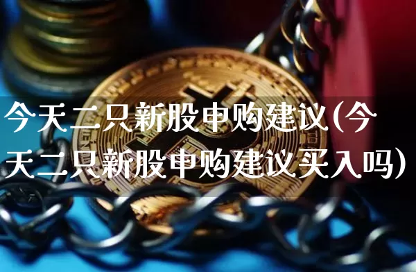 今天二只新股申购建议(今天二只新股申购建议买入吗)_https://www.cangshenghg.com_A股_第1张