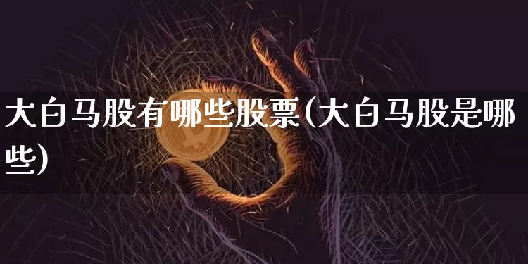 大白马股有哪些股票(大白马股是哪些)_https://www.cangshenghg.com_科创板_第1张