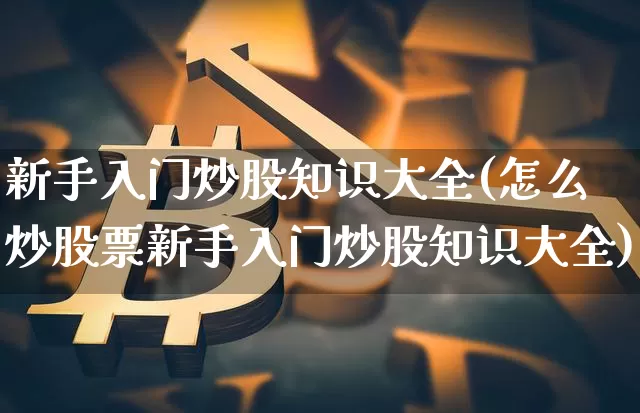 新手入门炒股知识大全(怎么炒股票新手入门炒股知识大全)_https://www.cangshenghg.com_科创板_第1张