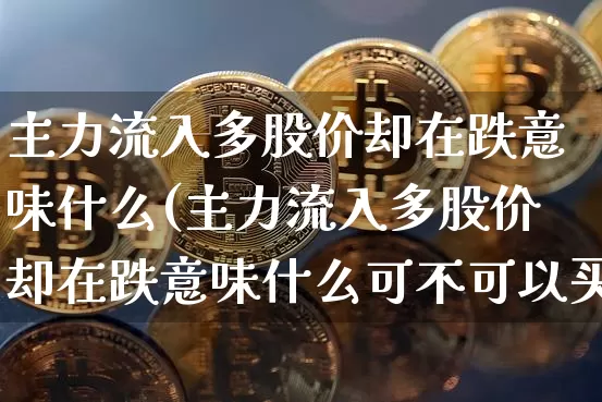 主力流入多股价却在跌意味什么(主力流入多股价却在跌意味什么可不可以买入)_https://www.cangshenghg.com_创业板_第1张