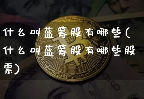 什么叫蓝筹股有哪些(什么叫蓝筹股有哪些股票)_https://www.cangshenghg.com_财经新闻_第1张