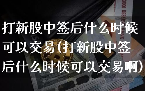 打新股中签后什么时候可以交易(打新股中签后什么时候可以交易啊)_https://www.cangshenghg.com_A股_第1张
