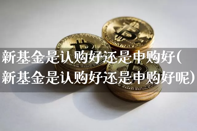 新基金是认购好还是申购好(新基金是认购好还是申购好呢)_https://www.cangshenghg.com_创业板_第1张