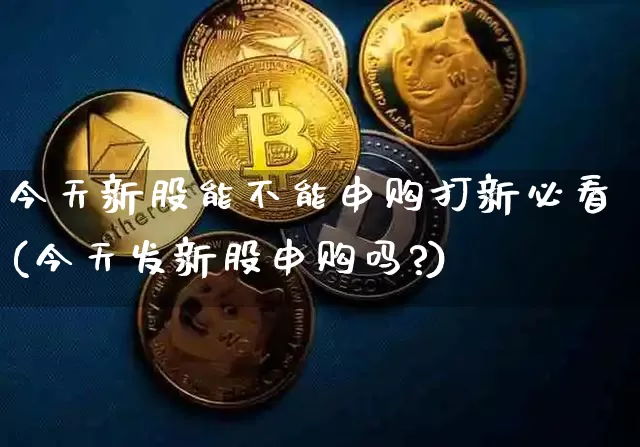 今天新股能不能申购打新必看(今天发新股申购吗?)_https://www.cangshenghg.com_北交所_第1张