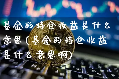基金的持仓收益是什么意思(基金的持仓收益是什么意思啊)_https://www.cangshenghg.com_科创板_第1张