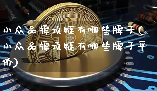 小众品牌项链有哪些牌子(小众品牌项链有哪些牌子平价)_https://www.cangshenghg.com_创业板_第1张
