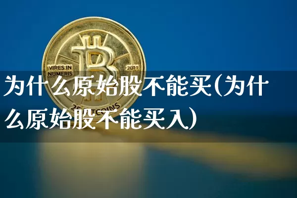 为什么原始股不能买(为什么原始股不能买入)_https://www.cangshenghg.com_A股_第1张