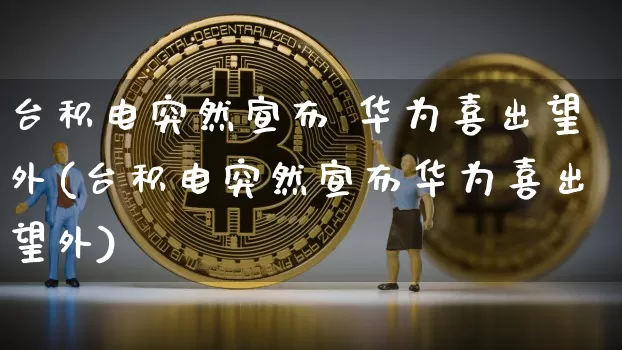 台积电突然宣布 华为喜出望外(台积电突然宣布华为喜出望外)_https://www.cangshenghg.com_科创板_第1张