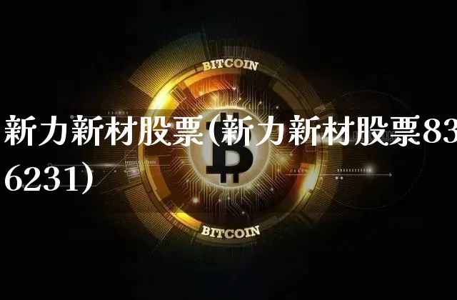 新力新材股票(新力新材股票836231)_https://www.cangshenghg.com_北交所_第1张