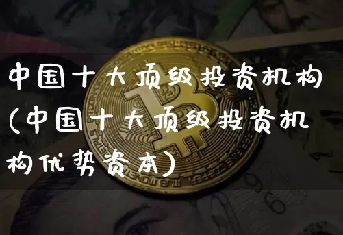 中国十大顶级投资机构(中国十大顶级投资机构优势资本)_https://www.cangshenghg.com_科创板_第1张