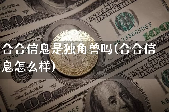 合合信息是独角兽吗(合合信息怎么样)_https://www.cangshenghg.com_财经新闻_第1张