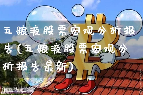 五粮液股票宏观分析报告(五粮液股票宏观分析报告最新)_https://www.cangshenghg.com_北交所_第1张