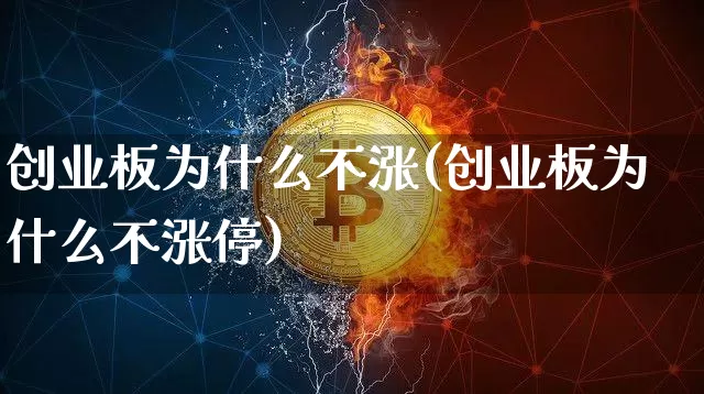 创业板为什么不涨(创业板为什么不涨停)_https://www.cangshenghg.com_A股_第1张
