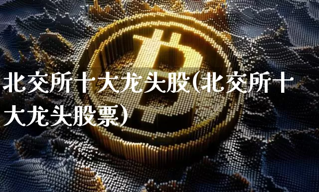 北交所十大龙头股(北交所十大龙头股票)_https://www.cangshenghg.com_A股_第1张