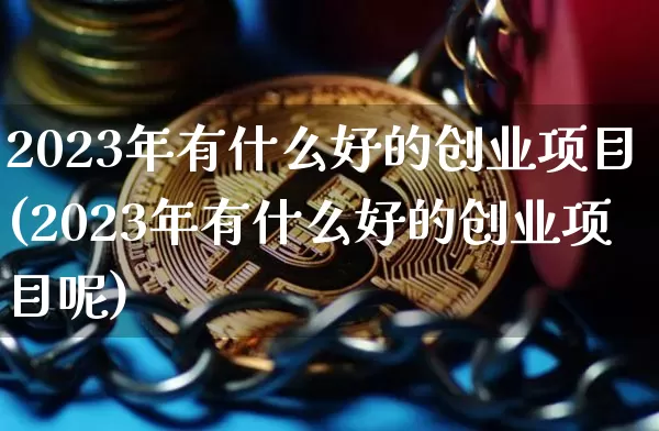 2023年有什么好的创业项目(2023年有什么好的创业项目呢)_https://www.cangshenghg.com_科创板_第1张